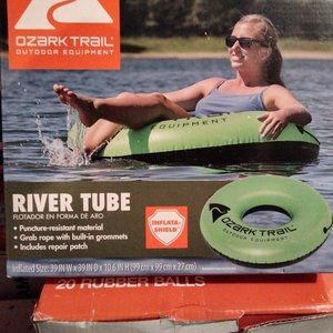 Ozark Trail River Tubes 39" x 39" X 10.6" Swimming Inflatable, Pool Float - NEW